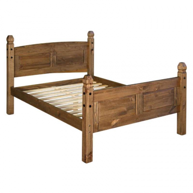 Corona 4' 6" high end bed
