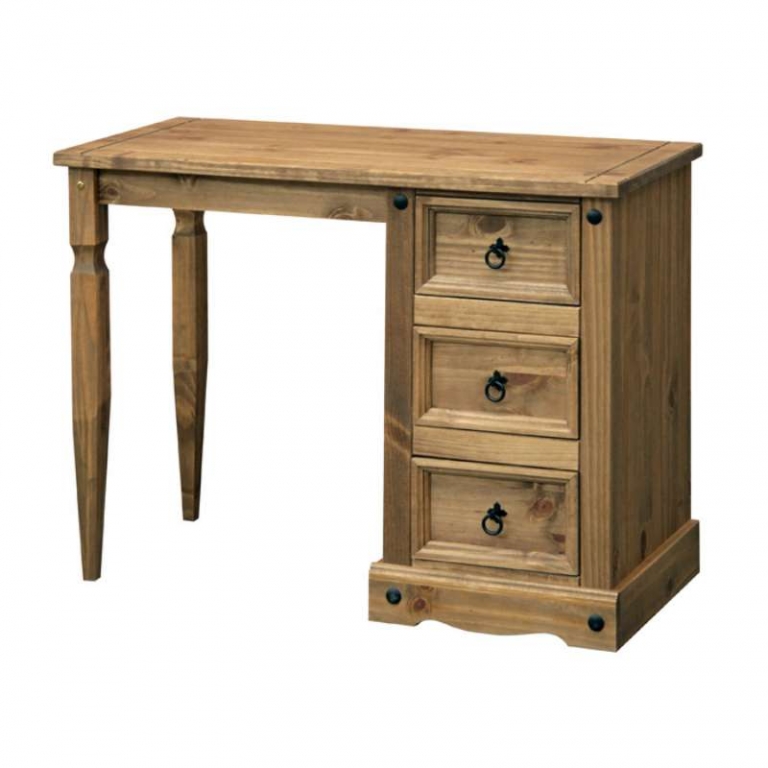 Corona Single pedestal dressing table